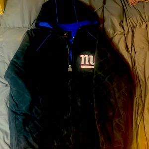 NFL BRAND NY GIANTS HOODED JACKET